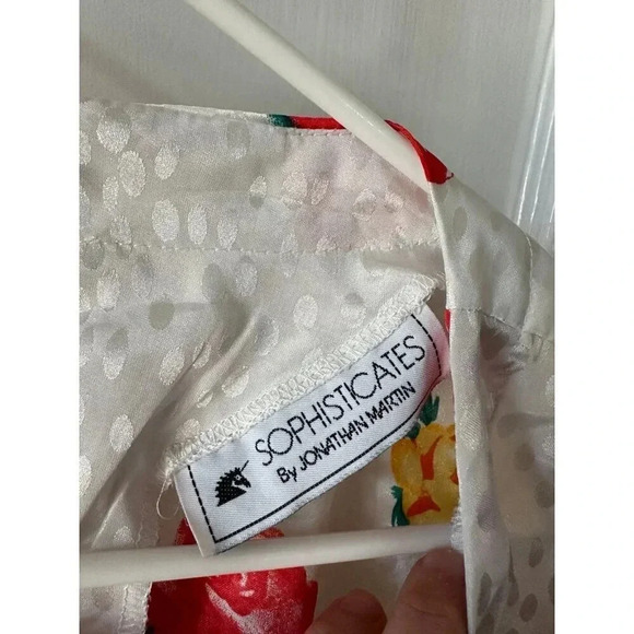 Sophisticates by Jonathan Martin size 12 rose blouse - Picture 4 of 7